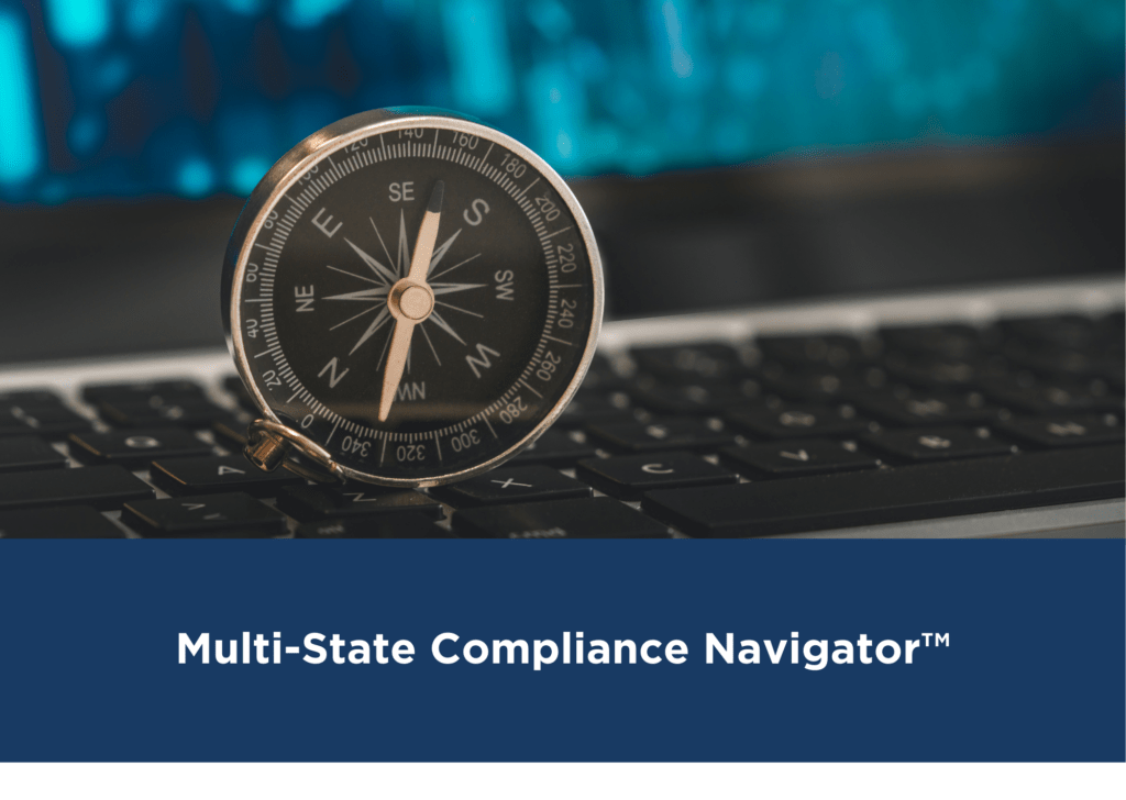 Title Graphic shows Multi-State Compliance Navigator