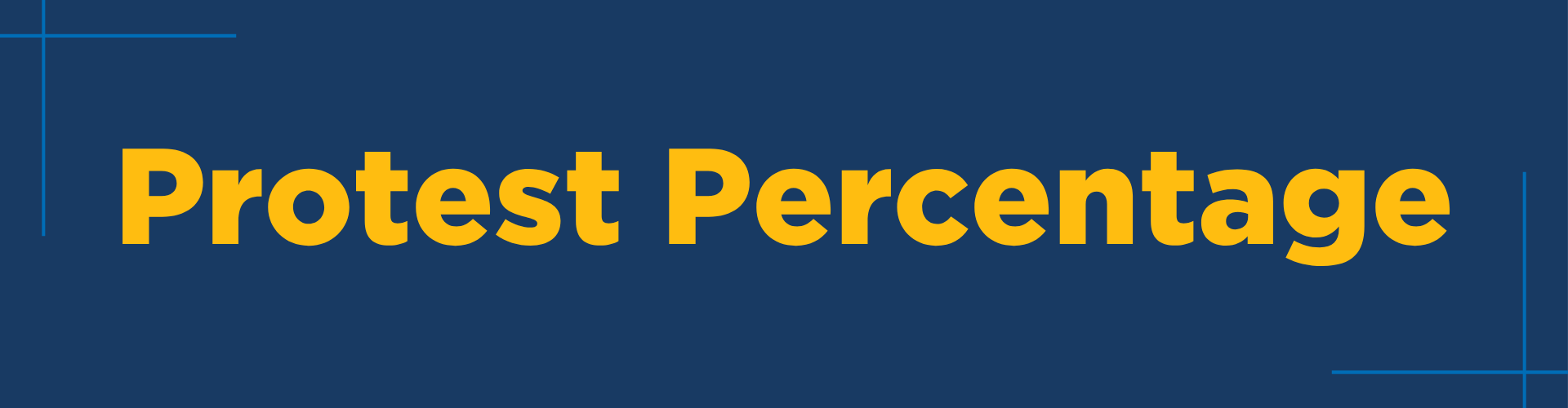 Protest Percentage